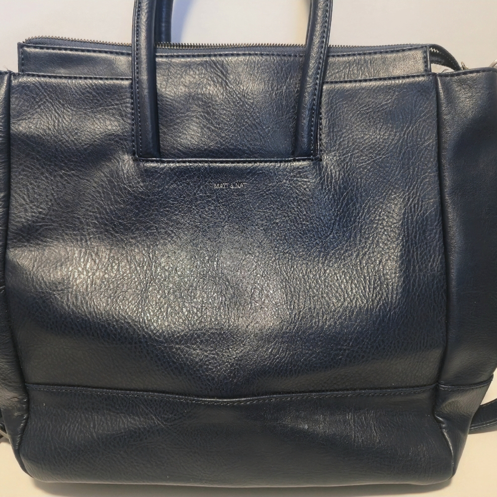 Matt & Nat Navy Blue Diaper Bag Women's Bag